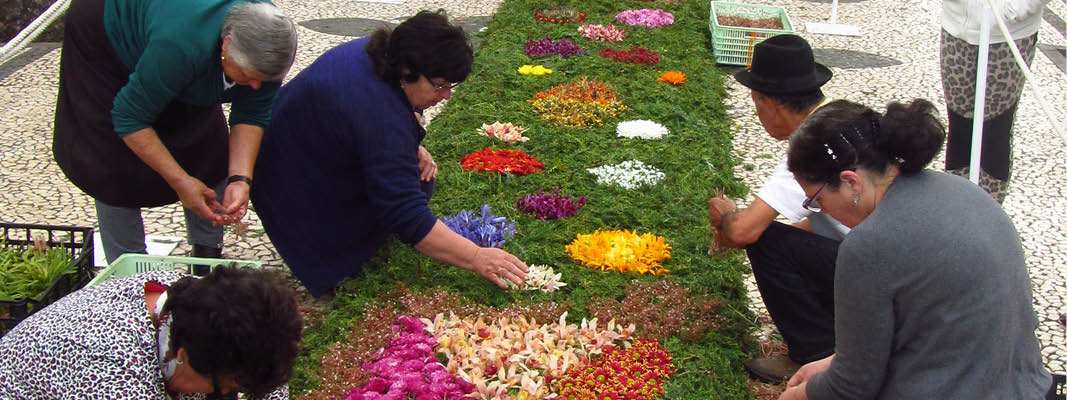 Blomsterfestivalen p Madeira, Portugal